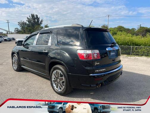 Carbon Black Metallic 2012 GMC Acadia Denali