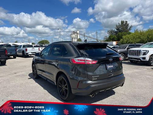 Magnetic Metallic 2020 Ford Edge ST