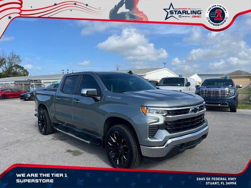 Sterling Gray Metallic 2023 Chevrolet Silverado 1500 LT