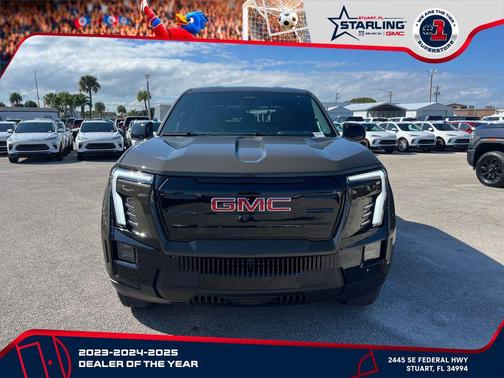 Deep Bronze Metallic 2026 GMC Sierra EV Extended Range Elevation
