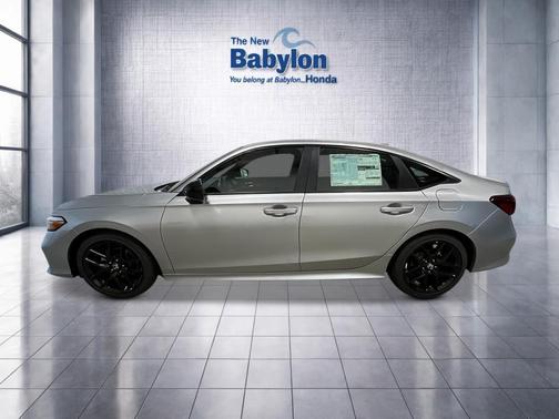 Solar Silver Metallic 2026 Honda Civic Sport