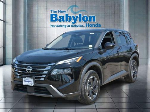Super Black 2024 Nissan Rogue SV