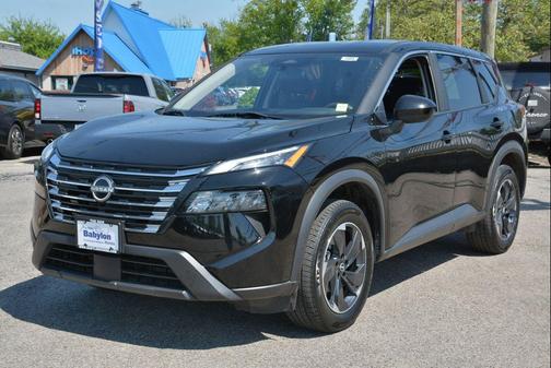 Super Black 2024 Nissan Rogue SV