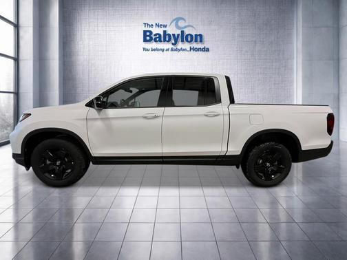 Platinum White Pearl 2026 Honda Ridgeline Black