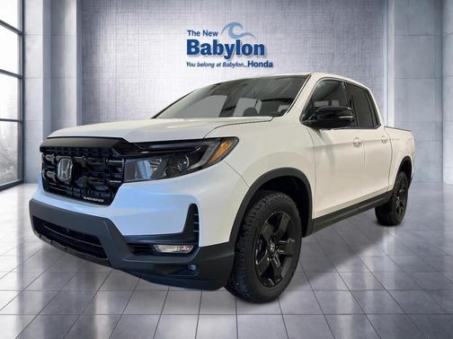 Platinum White Pearl 2026 Honda Ridgeline Black