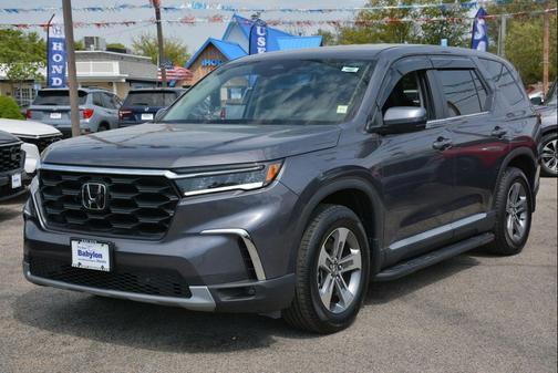 Modern Steel Metallic 2025 Honda Pilot EX-L