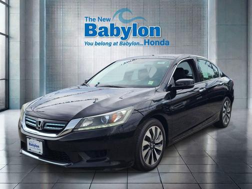 Crystal Black Pearl 2015 Honda Accord Hybrid EX-L
