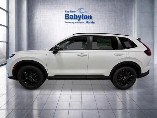 Platinum White Pearl 2026 Honda CR-V Hybrid Sport-L AWD