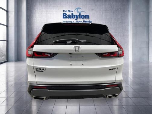 Platinum White Pearl 2026 Honda CR-V Hybrid Sport-L AWD