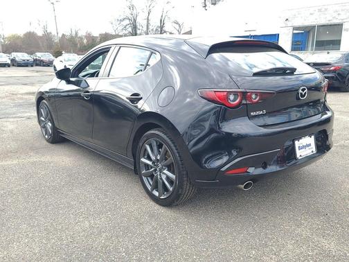 Jet Black Mica 2023 Mazda Mazda3 FWD w/Preferred Package