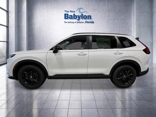 Platinum White Pearl 2026 Honda CR-V Hybrid Sport-L AWD