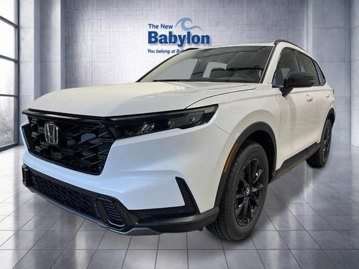 Platinum White Pearl 2026 Honda CR-V Hybrid Sport-L AWD