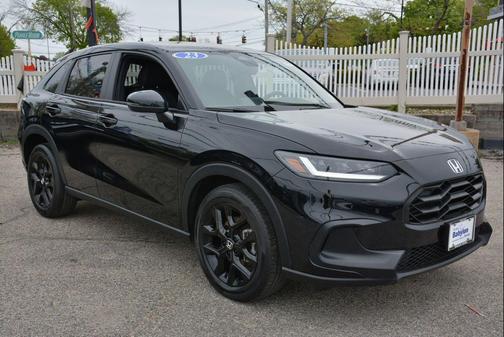 Crystal Black Pearl 2023 Honda HR-V AWD Sport