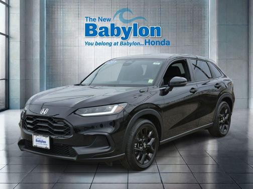 Crystal Black Pearl 2023 Honda HR-V AWD Sport