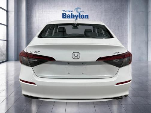 Platinum White Pearl 2026 Honda Civic Sport