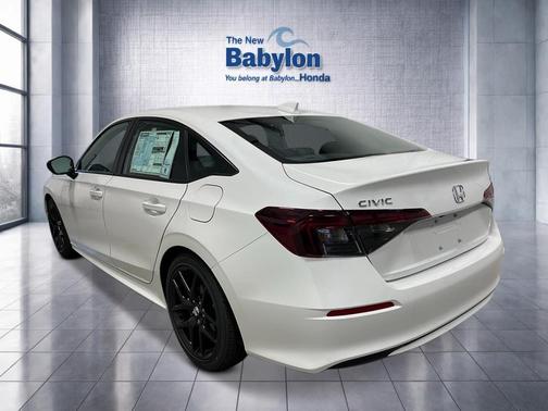 Platinum White Pearl 2026 Honda Civic Sport