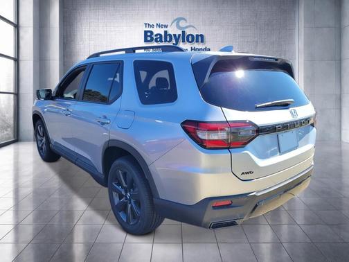 Solar Silver Metallic 2026 Honda Pilot Sport