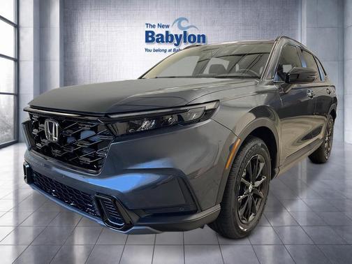 Meteorite Gray Metallic 2026 Honda CR-V Hybrid Sport-L AWD