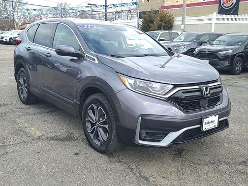 Modern Steel Metallic 2021 Honda CR-V AWD EX