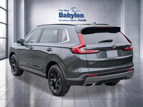 Meteorite Gray Metallic 2026 Honda CR-V Hybrid Sport AWD