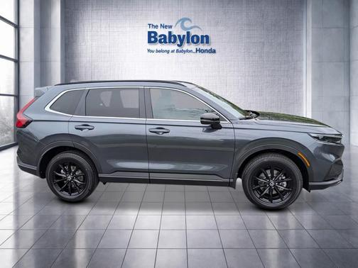 Meteorite Gray Metallic 2026 Honda CR-V Hybrid Sport AWD