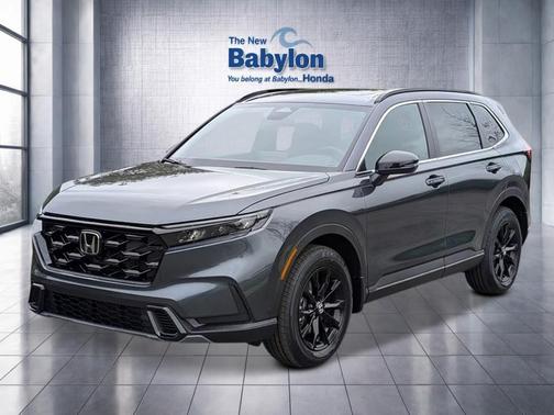 Meteorite Gray Metallic 2026 Honda CR-V Hybrid Sport AWD
