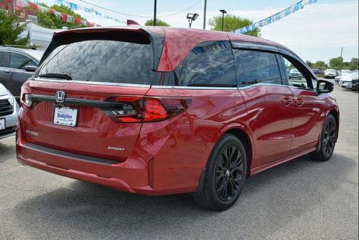 Dark Cherry Pearl 2025 Honda Odyssey Sport-L