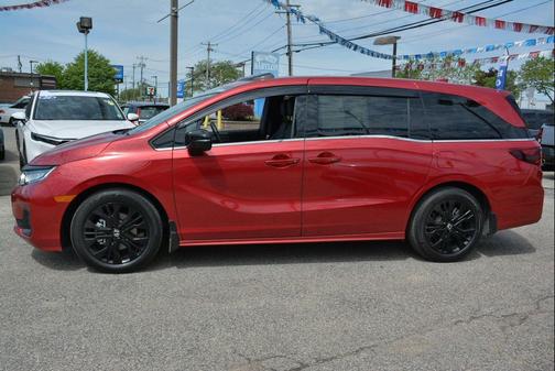 Dark Cherry Pearl 2025 Honda Odyssey Sport-L