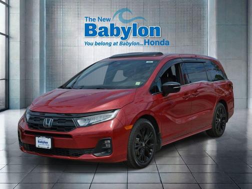 Dark Cherry Pearl 2025 Honda Odyssey Sport-L