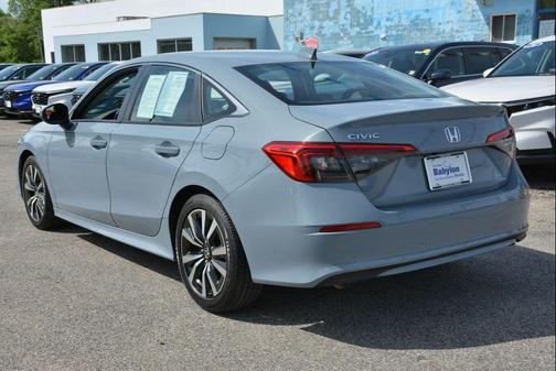 Gray 2023 Honda Civic EX