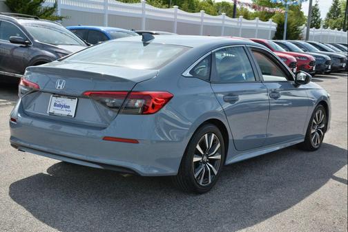 Gray 2023 Honda Civic EX