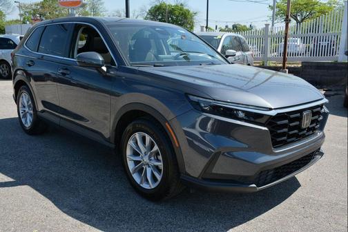 Modern Steel Metallic 2025 Honda CR-V EX 2WD