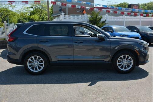 Modern Steel Metallic 2025 Honda CR-V EX 2WD