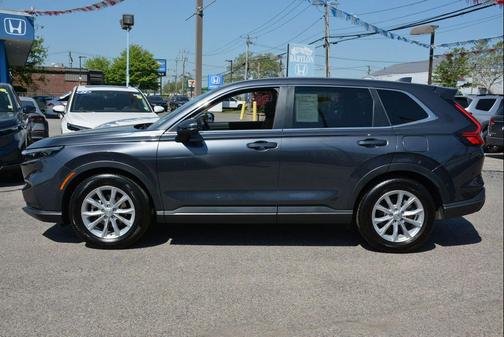 Modern Steel Metallic 2025 Honda CR-V EX 2WD