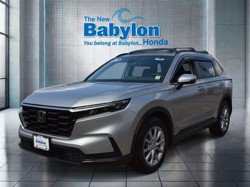 Modern Steel Metallic 2026 Honda CR-V EX AWD