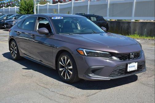 Modern Steel Metallic 2024 Honda Civic EX-L
