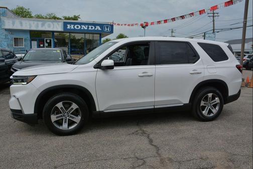 Platinum White Pearl 2023 Honda Pilot AWD EX-L 7 Passenger