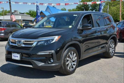 Crystal Black Pearl 2019 Honda Pilot EX-L