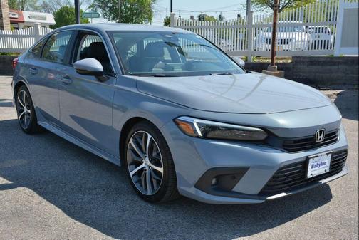 Modern Steel Metallic 2024 Honda Civic Touring