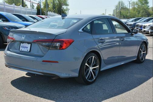 Modern Steel Metallic 2024 Honda Civic Touring