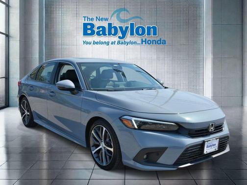 Modern Steel Metallic 2024 Honda Civic Touring