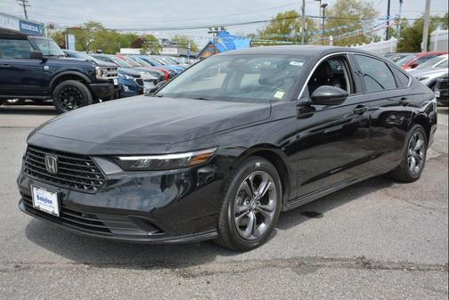 Crystal Black Pearl 2025 Honda Accord Hybrid EX-L