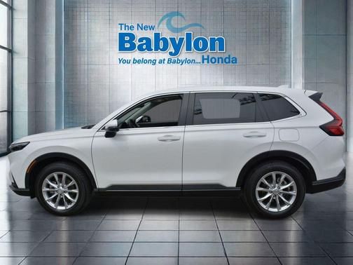 Platinum White 2023 Honda CR-V EX-L