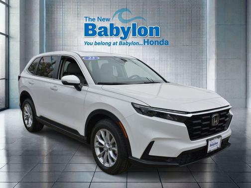 Platinum White 2023 Honda CR-V EX-L