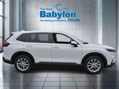 Platinum White 2023 Honda CR-V EX-L