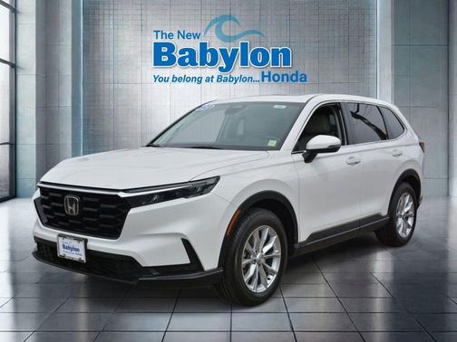 Platinum White 2023 Honda CR-V EX-L