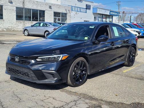 Crystal Black Pearl 2024 Honda Civic Sport