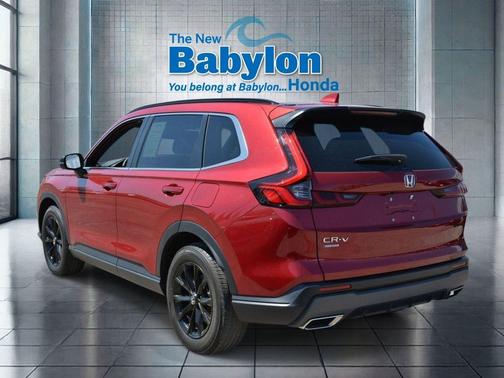 Radiant Red Metallic 2024 Honda CR-V Hybrid Sport AWD