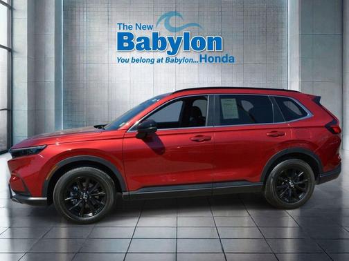 Radiant Red Metallic 2024 Honda CR-V Hybrid Sport AWD