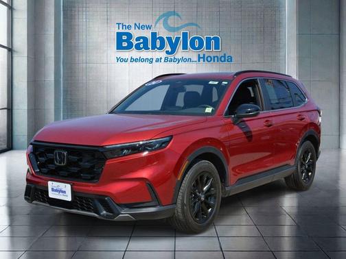 Radiant Red Metallic 2024 Honda CR-V Hybrid Sport AWD